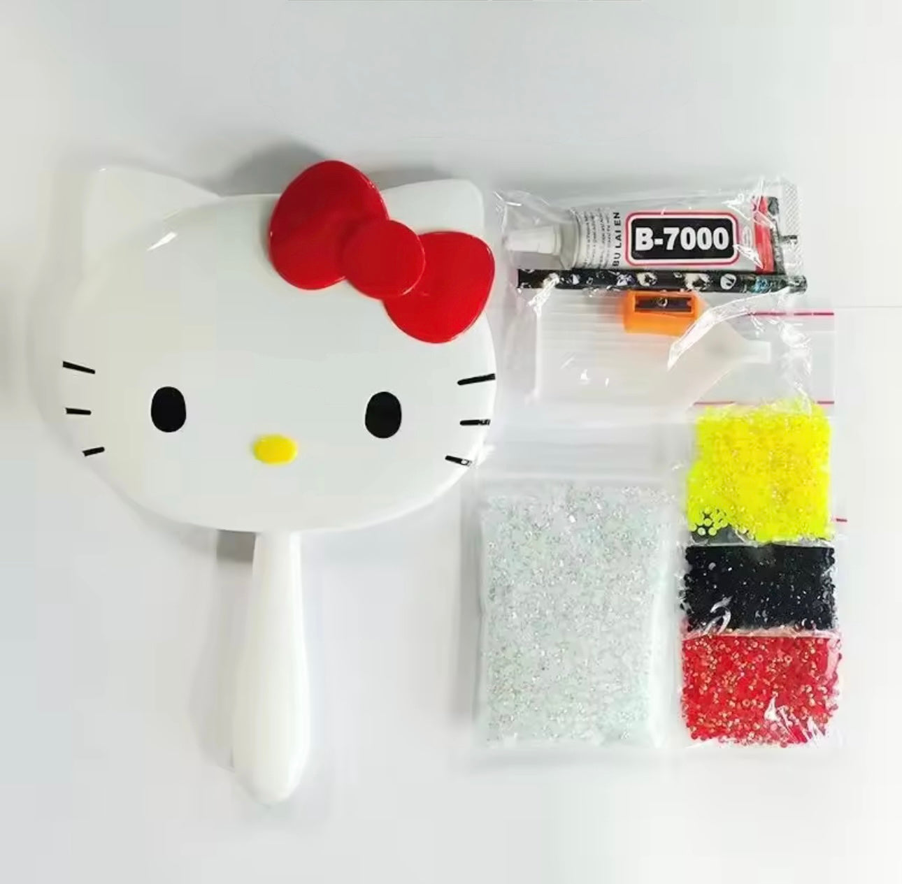 DIY Kitty Diamond Mirror