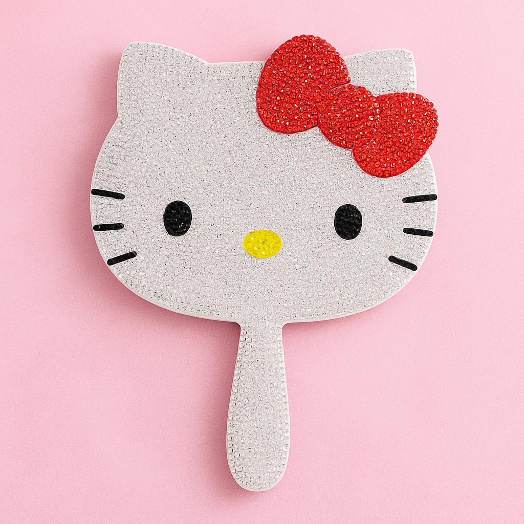 DIY Kitty Diamond Mirror